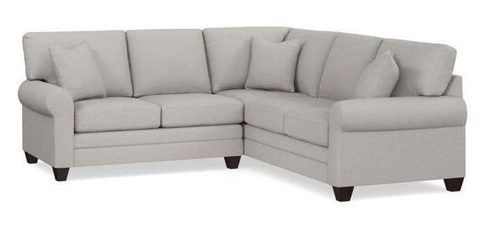 Bassett 3851-LSECT Carolina Sock Arm L Shaped Sectional Bassett 3851-LSECT Carolina Sock Arm L Shaped Sectional
