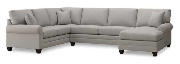 Bassett 3851-USECT  Carolina Sock Arm U Shaped Sectional