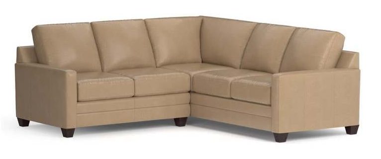 Bassett 3885-LSECTL Carolina Leather Thin Track Arm L Sectional Bassett 3885-LSECTL Carolina Leather Thin Track Arm L Sectional