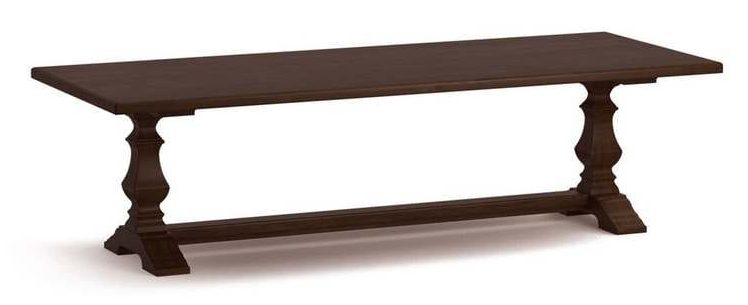 Bassett 4021-0842H Harvest Maple Dining Table