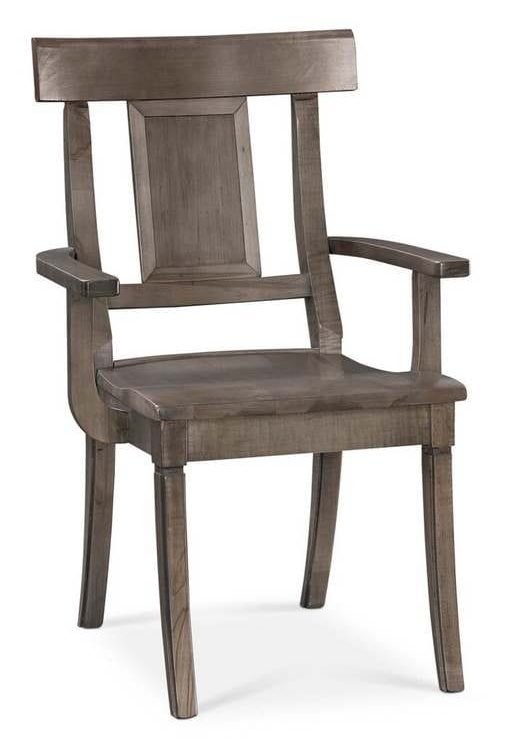Bassett 4021-1000BX Baxter Maple Arm Chair