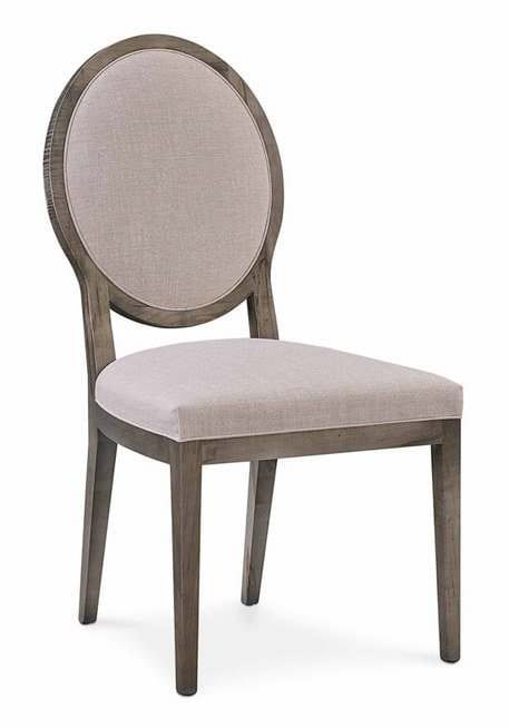 Bassett 4021-2000RD Ostrow Maple Side Chair