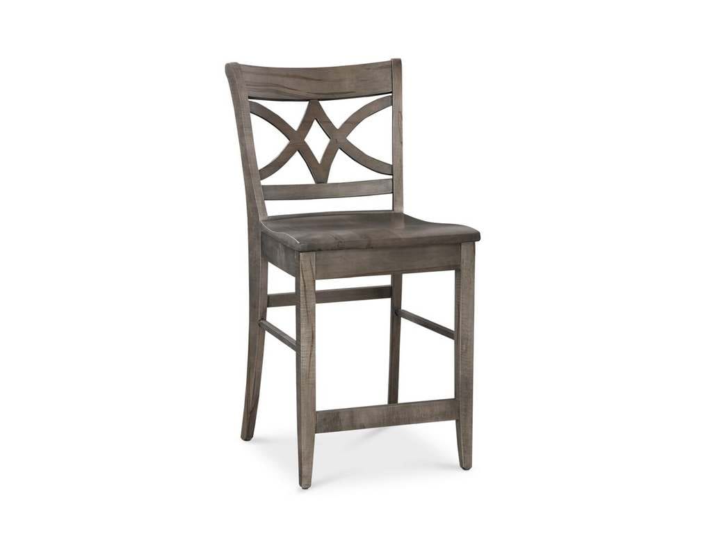 Bassett 4021-3000DB Merrill Maple Counter Stool
