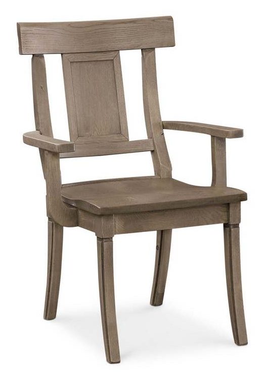 Bassett 4121-1000BX Baxter Oak Arm Chair