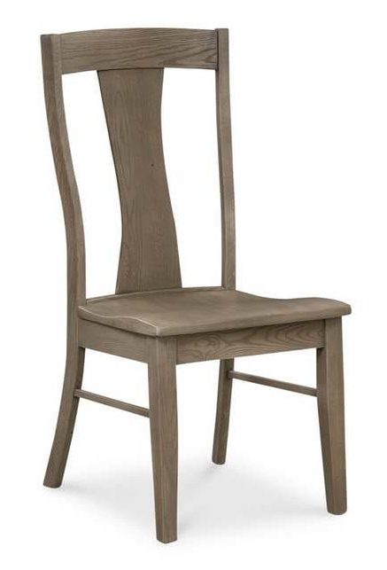 Bassett 4121-2000BN Barnes Oak Side Chair