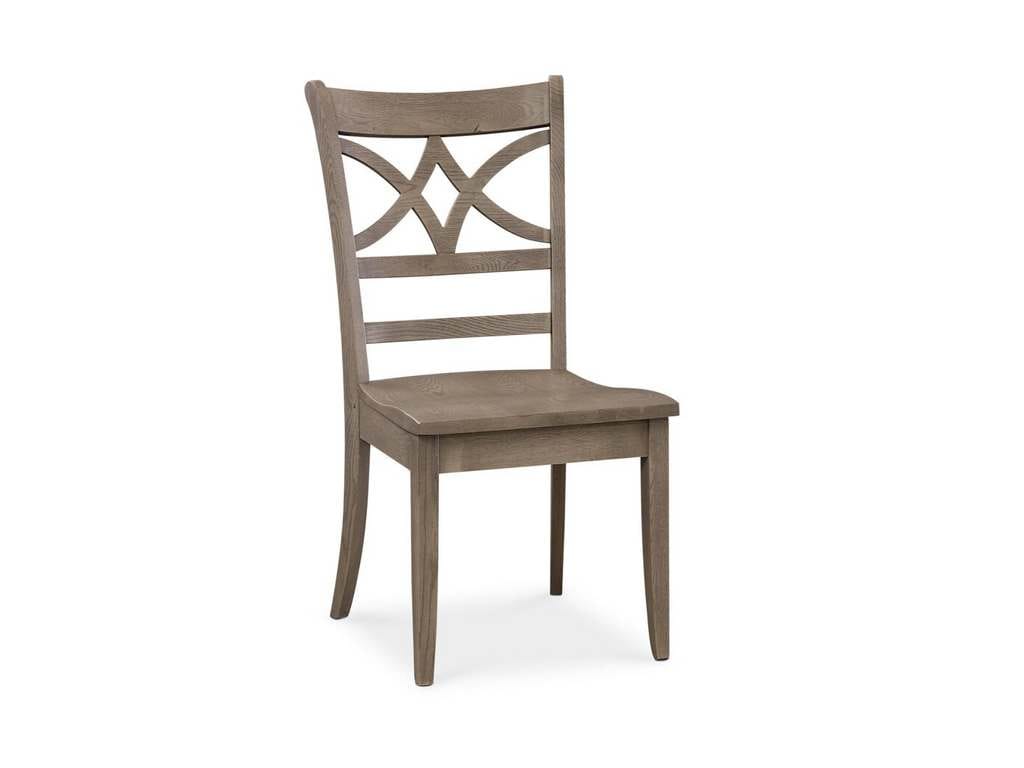 Bassett 4121-2000DB Merrill Oak Side Chair Bassett 4121-2000DB Merrill Oak Side Chair