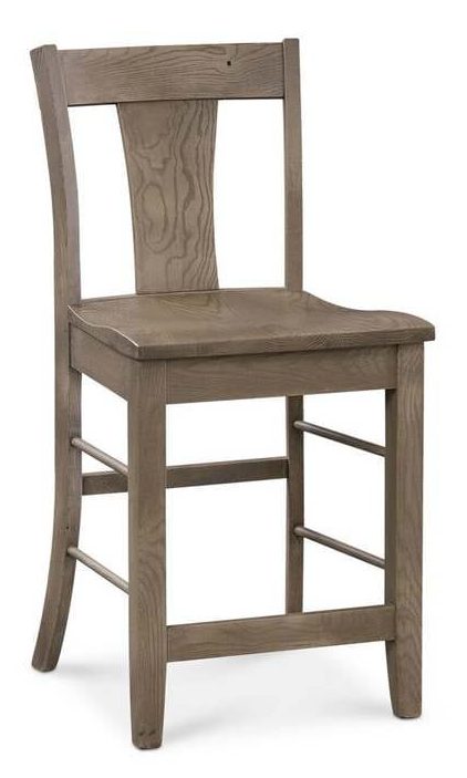 Bassett 4121-3000BN Barnes Oak Counter Stool