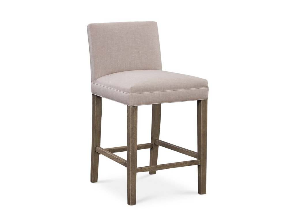 Bassett 4121-3685P Marge Oak Parsons Counter Stool Bassett 4121-3685P Marge Oak Parsons Counter Stool