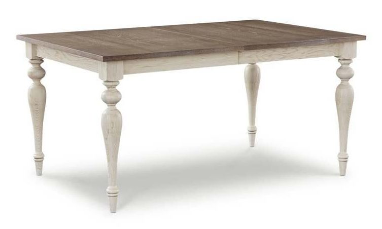 Bassett 4122-4060LF2 Amelia Oak Rectangle 2 Leaf Table Bassett 4122-4060LF2 Amelia Oak Rectangle 2 Leaf Table