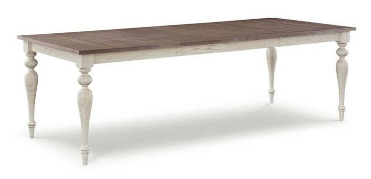 Bassett 4122-4060LF2 Amelia Oak Rectangle 2 Leaf Table