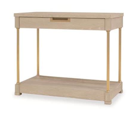 Century Furniture CA2-221 Cadence Single Drawer Nightstand Sand Cerused