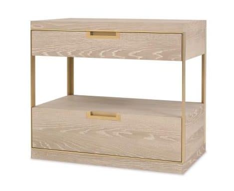 Century Furniture CA2-222 Cadence Two Drawer Nightstand