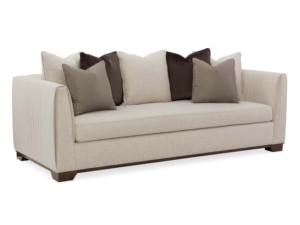 Caracole M020-417-012-A Modern Streamline Moderne Sofa