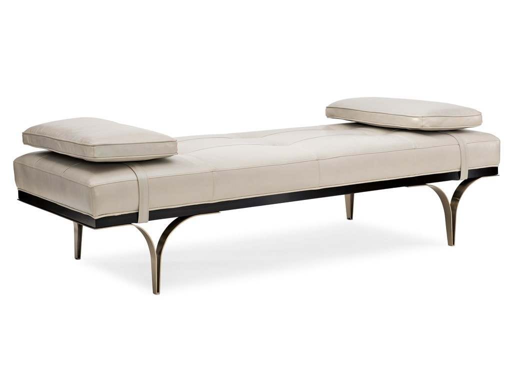 Caracole M100-419-441-A Modern Edge Head To Head Daybed Bench