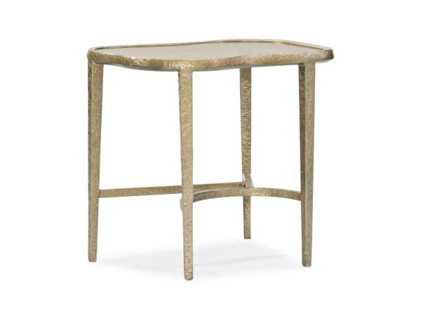 Caracole M101-419-411 Modern Edge Contour End Table Accent Table
