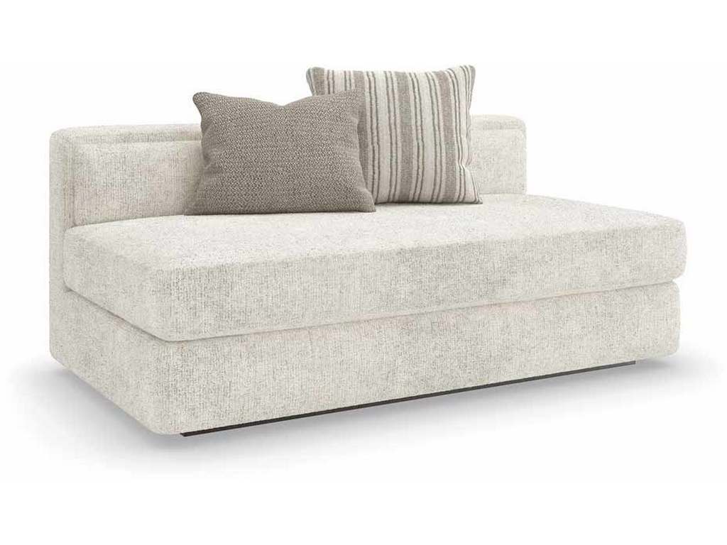 Caracole M140-022-AL1-A Modern Principles Unity Armless Loveseat Sectional