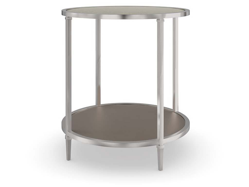 Caracole CLA-423-419 Caracole Classic Shimmer Round End Table