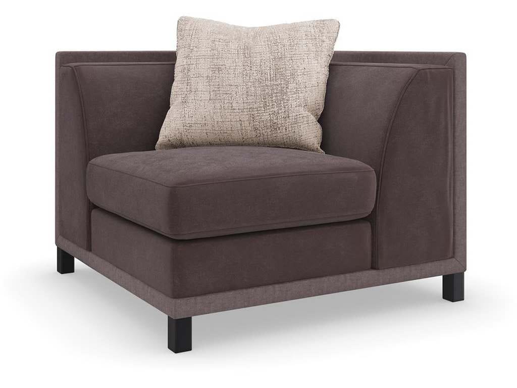 Caracole UPH-423-WE1-A Caracole Upholstery Tuxedo Corner