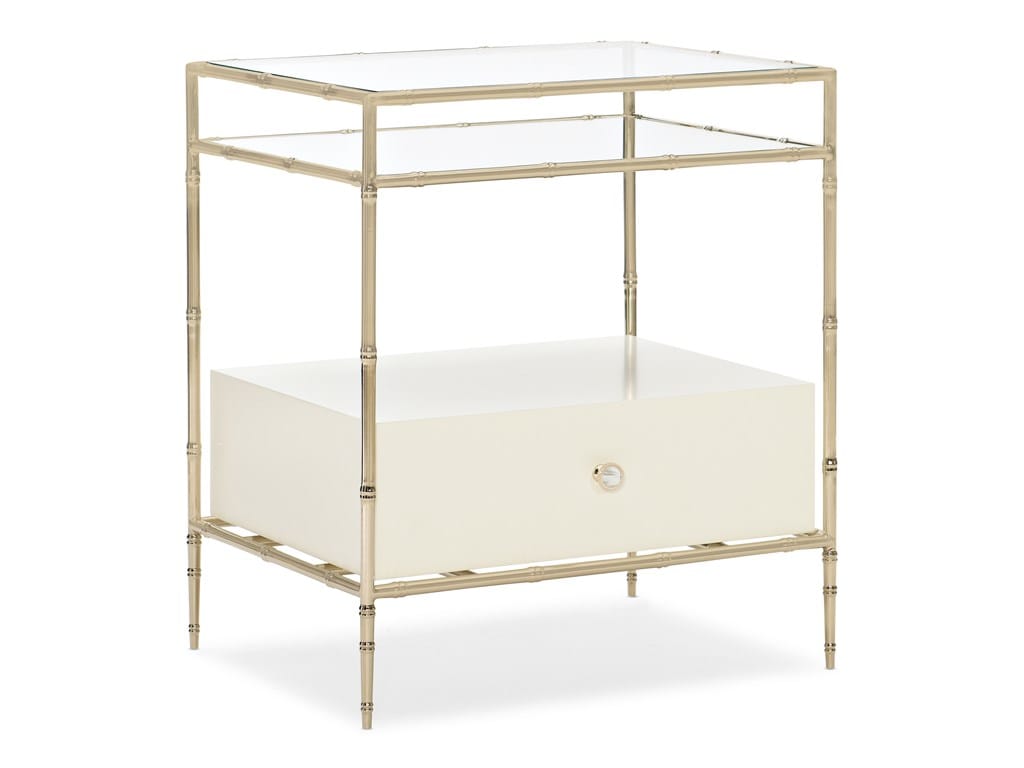 Caracole CLA-419-063 Caracole Classic Give It A Reed Nightstand