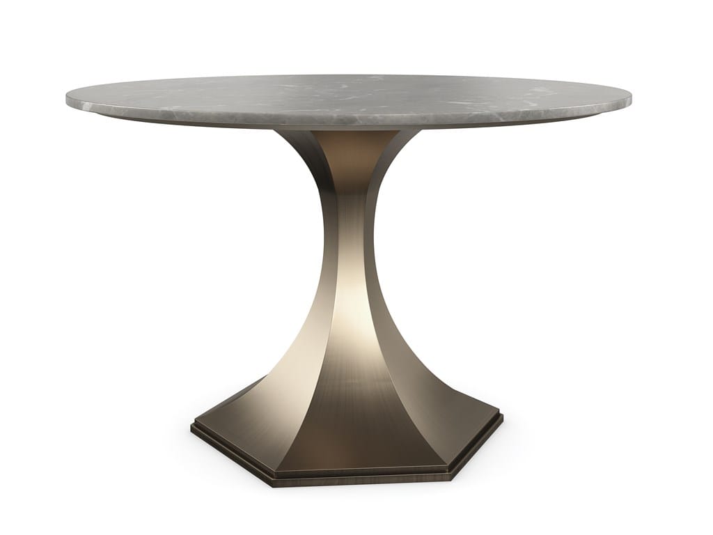 Caracole CLA-422-201 Caracole Classic Top Brass Dining Table Caracole CLA-422-201 Caracole Classic Top Brass Dining Table