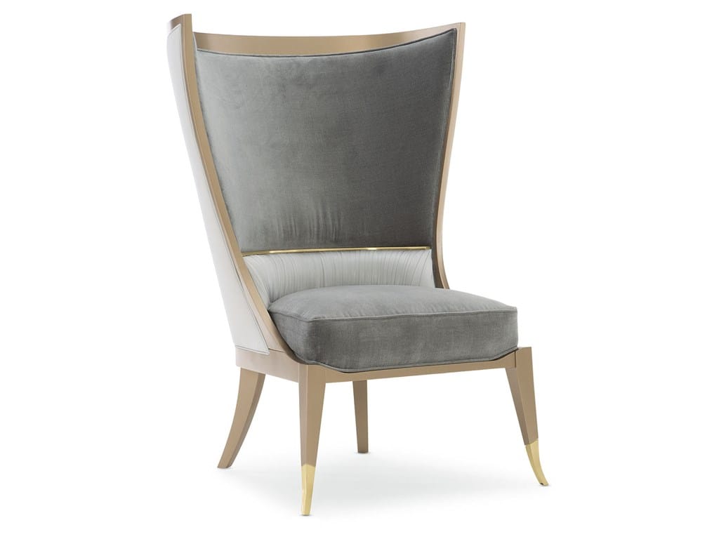 Caracole UPH-418-033-B Caracole Classic Pop Your Collar Accent Chair