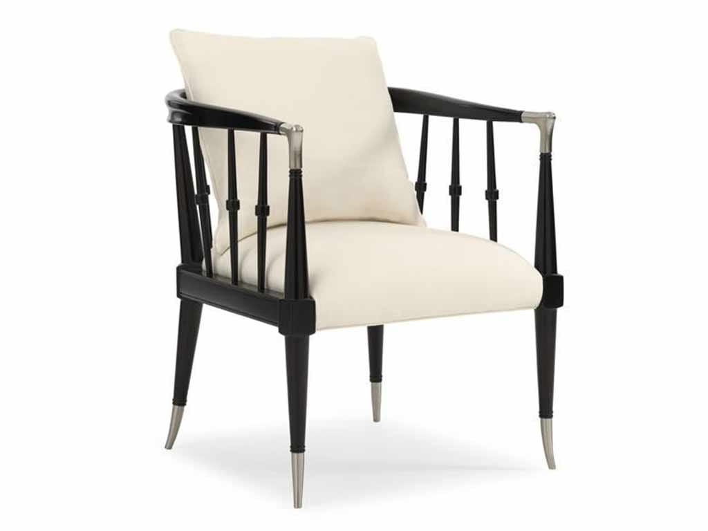 Caracole uph-chawoo-54B Black Beauty Chair
