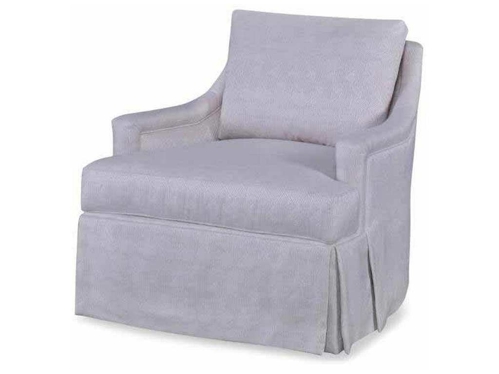 Century 11-2144SKS Diana Skirted Swivel Chair