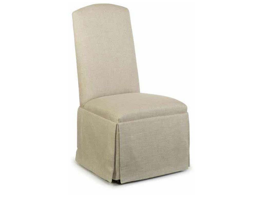Century 3370-5C Hollister Straight Back Sweep Top Chair with Casters
