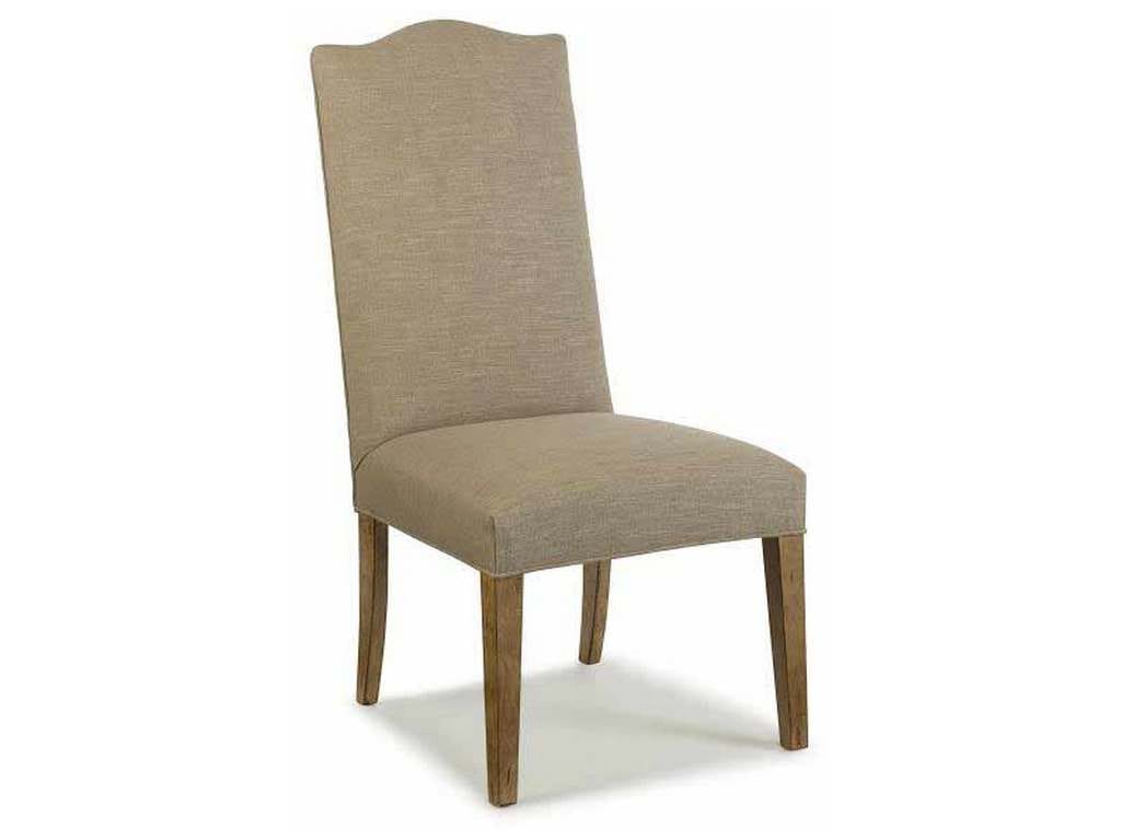 Century 3372-3 Hollister Straight Back Exposed Wood with Camelback Top Century 3372-3 Hollister Straight Back Exposed Wood with Camelback Top