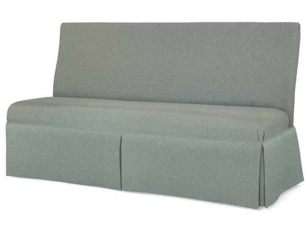 Century 3380-3-SK Skirted Armless Banquette