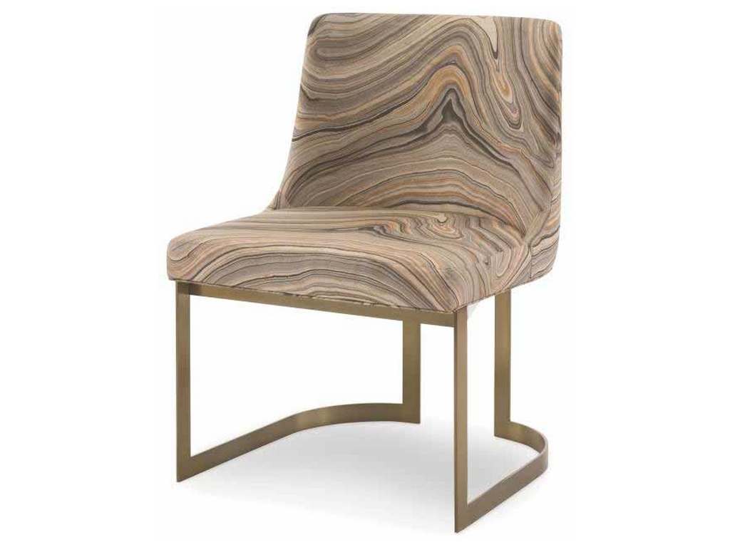 Century 3388S-2 Copenhagen Brass Side Chair