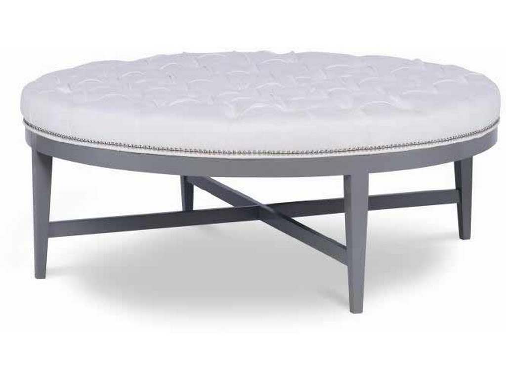 Century 3714-48R Redford Round Ottoman
