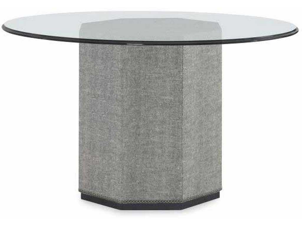 Century 789-842B-G Upholstered Dining Table Base For Glass Top Century 789-842B-G Upholstered Dining Table Base For Glass Top