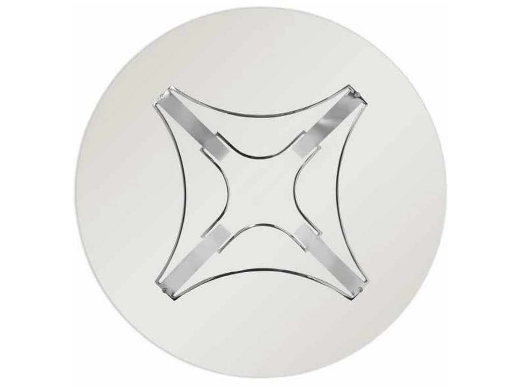 Century 78G-981T-60 Details Dining One Half inch Round Tempered Glass Top