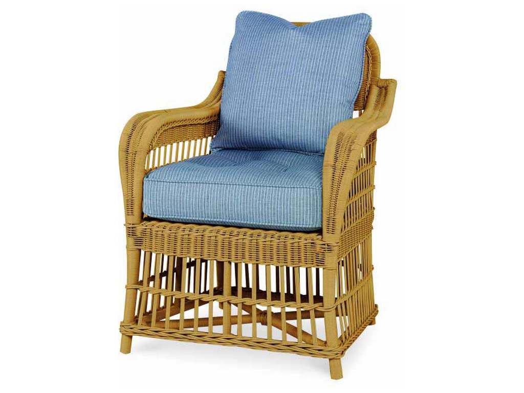 Century AE-D40-54-NT Mainland Wicker Large Dining Arm Chair