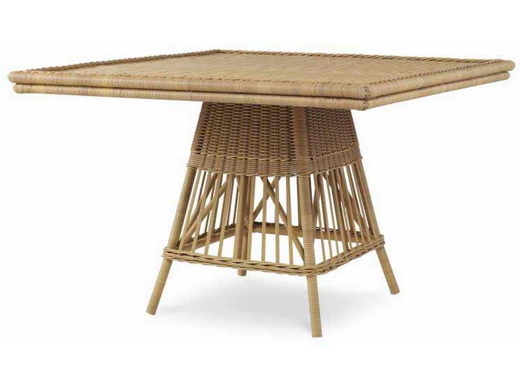 Century AE-D40-92-NT Wicker Square Dining Table with Tempered Glass Century AE-D40-92-NT Wicker Square Dining Table with Tempered Glass