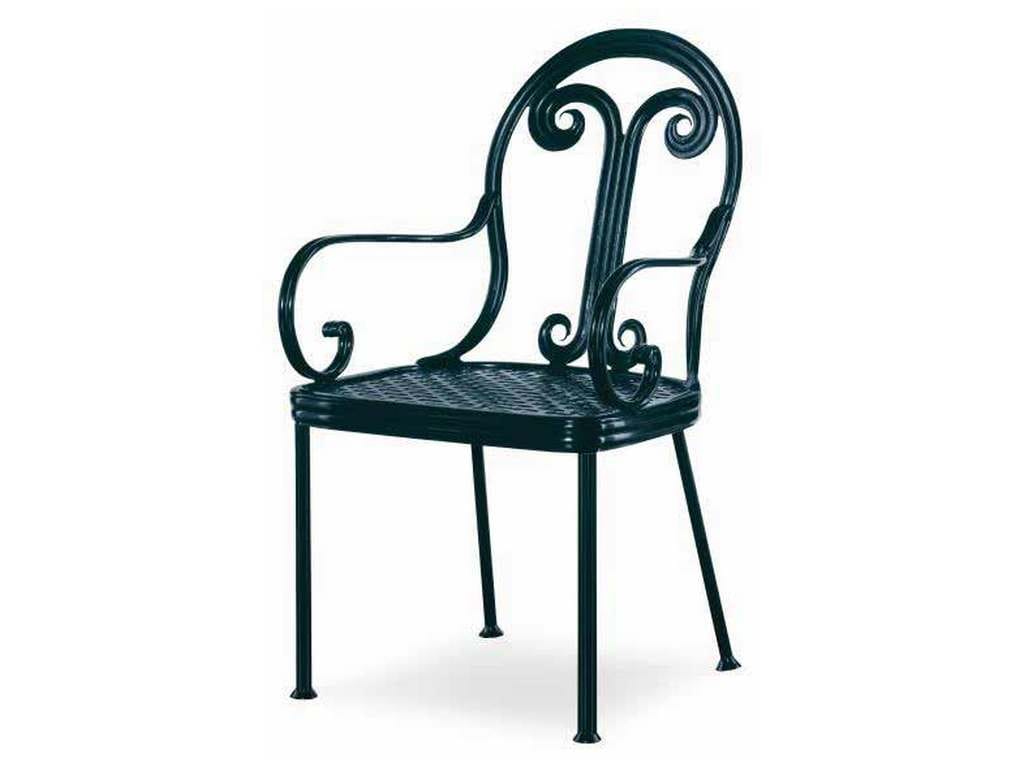 Century AE-D41-52 Augustine Metal Dining Arm Chair