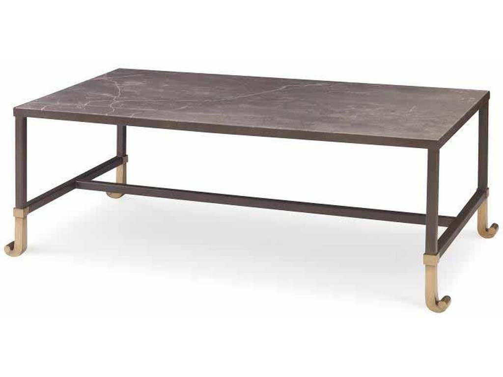 Century AEA-609 Calliope Cocktail Table With Stone Top