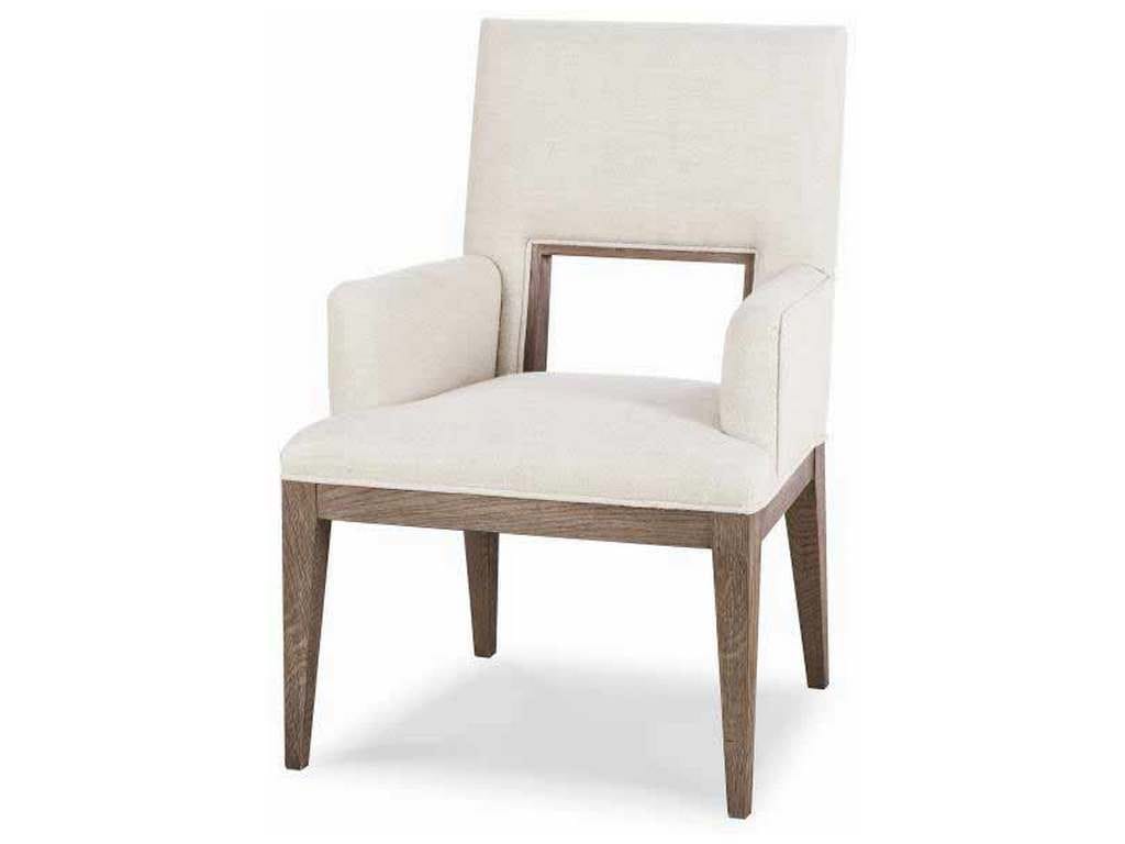 Century Furniture C5H-532 Casa Bella Upholstered Dining Arm Chair