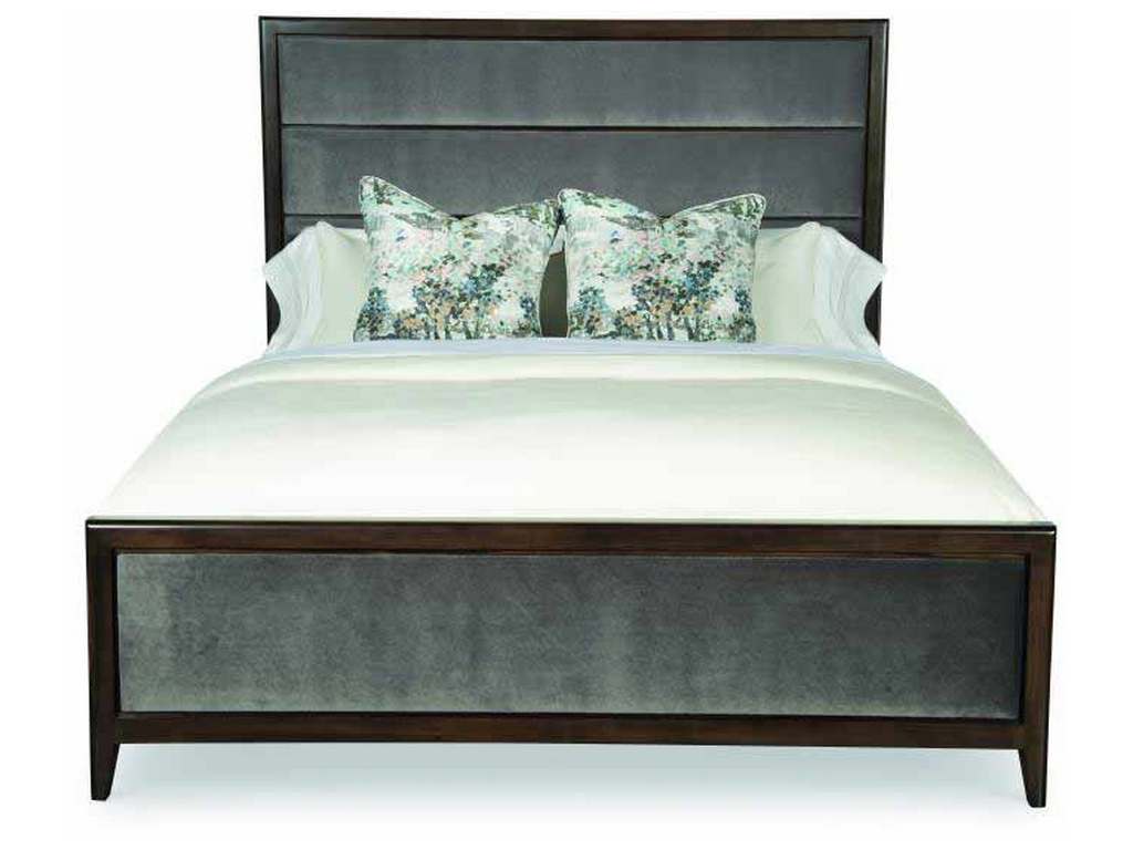 Century C69-126 Aria Bed with Upholstered Headboard and Footboard Century C69-126 Aria Bed with Upholstered Headboard and Footboard