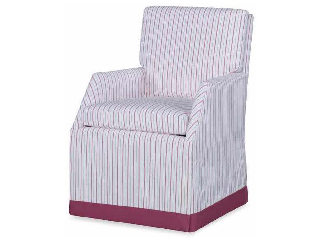 Century C69-572 Aria Aria Fully Uph Host Chair With Casters Century C69-572 Aria Aria Fully Uph Host Chair With Casters