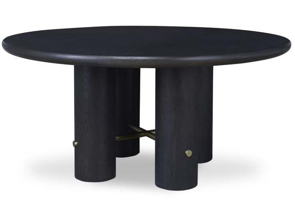 Century CA3-305 Cadence Round Dining Table Mocha