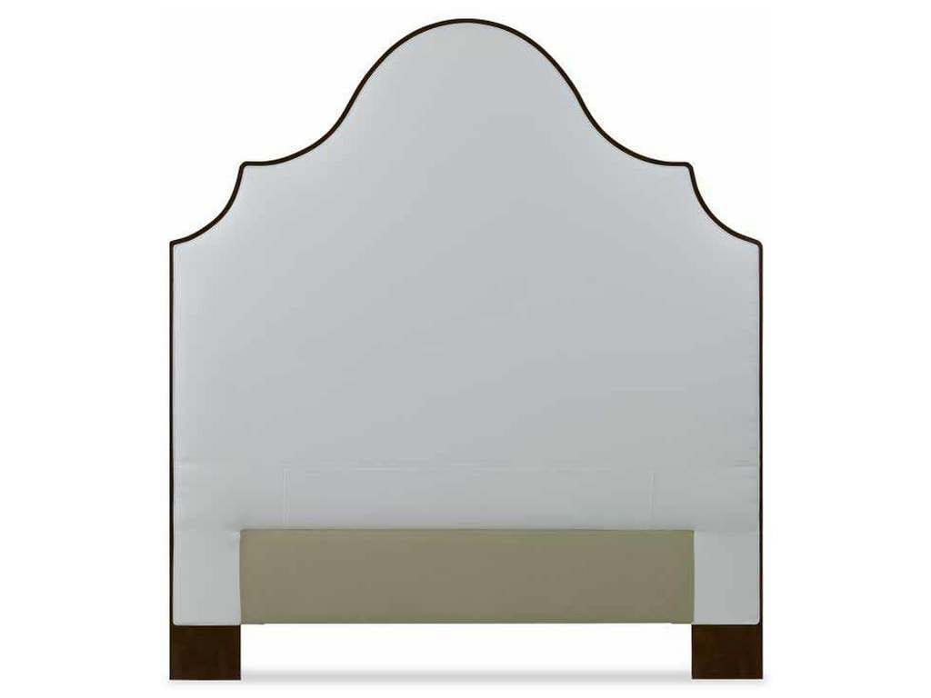 Century CR9-101-KW-HB-84 Lafayette Wood Trim Uph Headboard