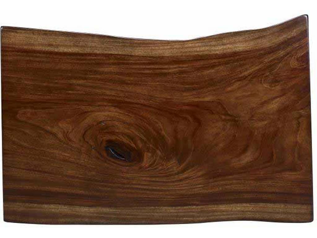 Century CR9-2-48-G Details Live Edge 48 inch Guanacaste Slab Cocktail Top Only