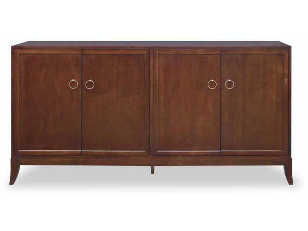 Century CR9-203 Details Case Four Door Low Credenza With Tray Drawers
