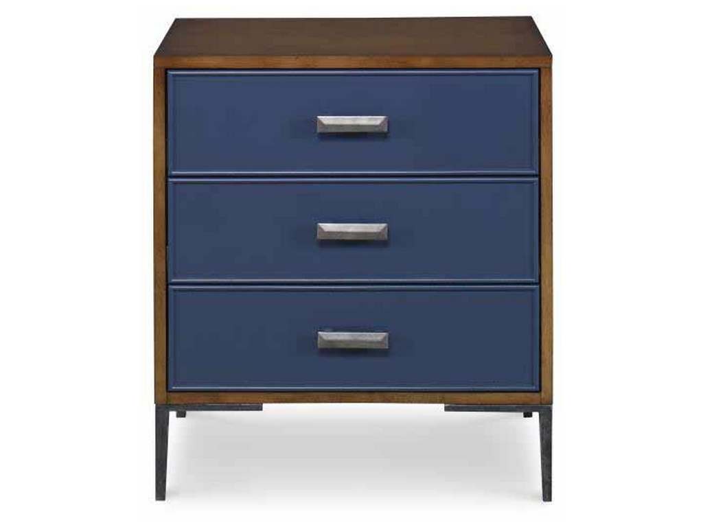 Century CR9-222 Details Three Drawer Small Nightstand