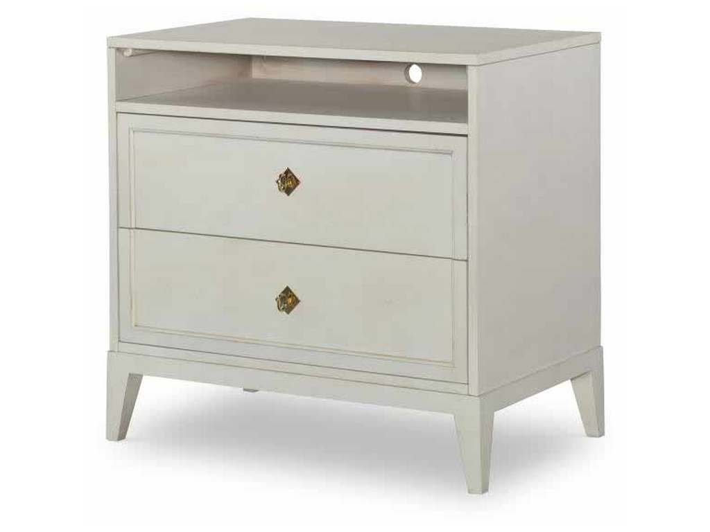 Century CR9-228 Details Two Drawer Nightstand