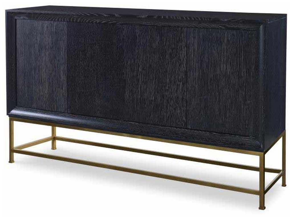 Century CR9-511 Details Case Four Door Wood Front Tall Credenza