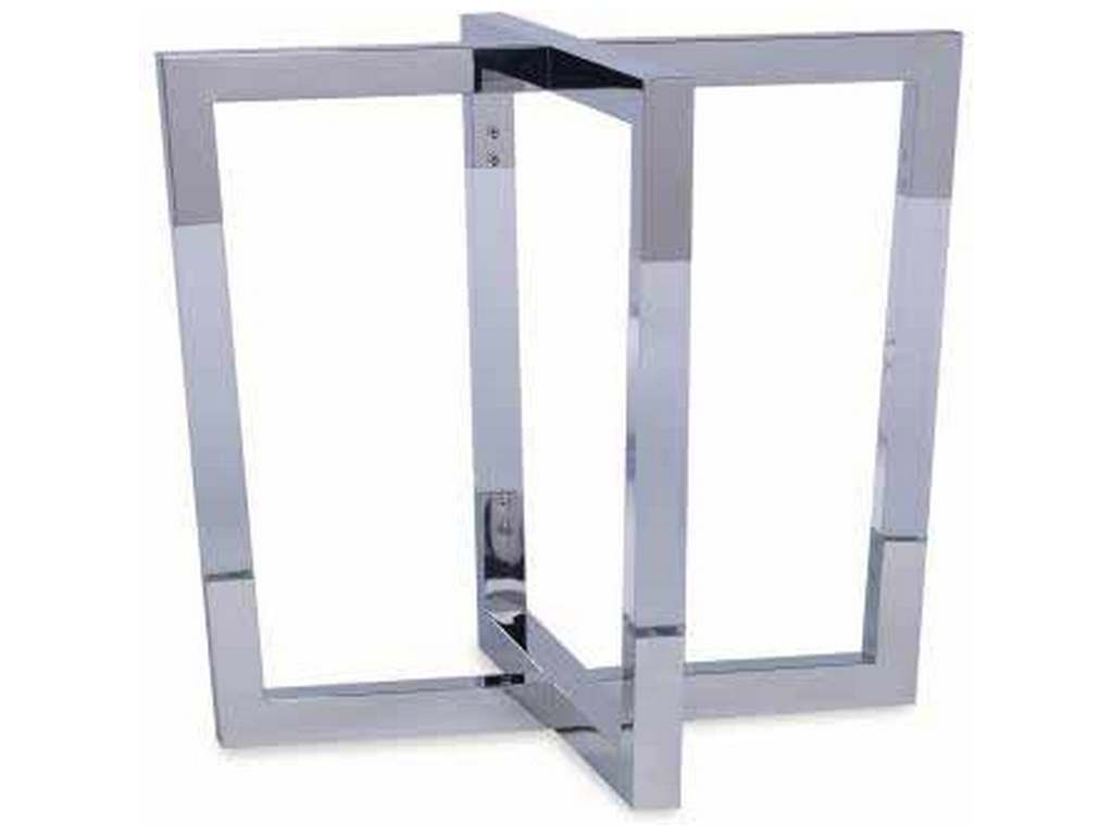 Century CRA-808B-G Details Dining Table Base For Glass Tops
