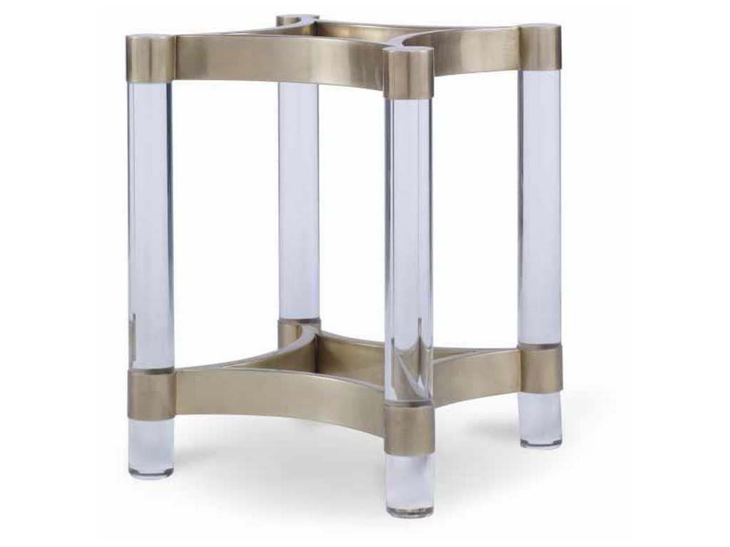 Century CRA-828B Details Dining Acrylic and Metal Dining Table Base Century CRA-828B Details Dining Acrylic and Metal Dining Table Base